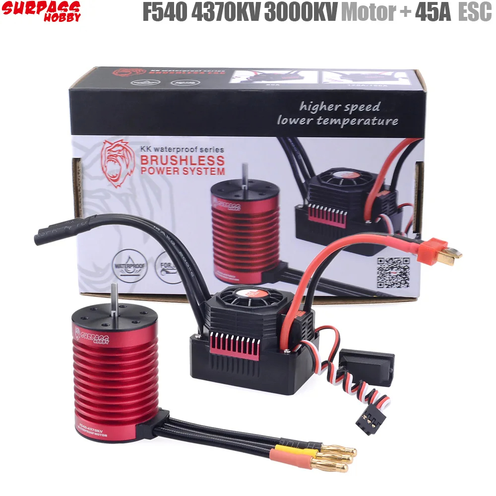 Rc Hobby Motors - SURPASS HOBBY KK Combo à prova