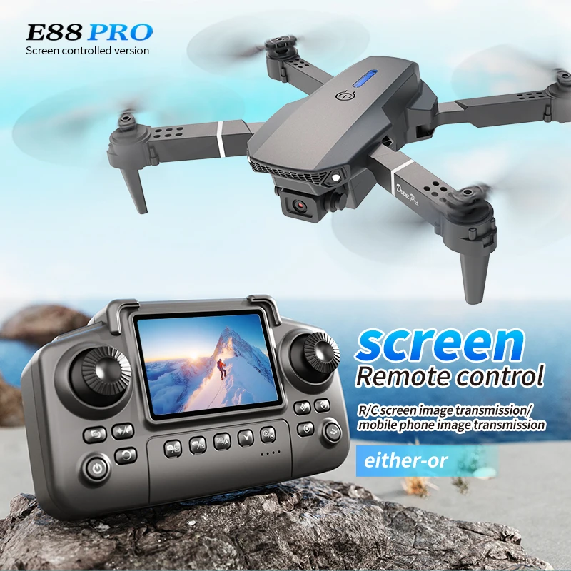 Rc Hobby Wire - Profissional e88 pro drone com tela