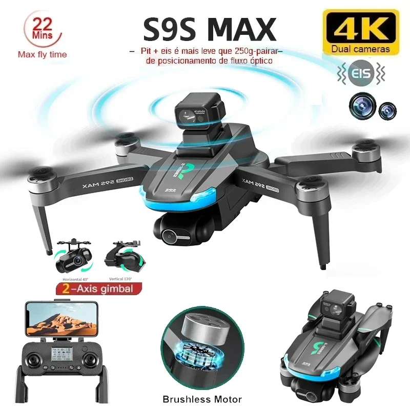 Rc Hobby Wire - Novo s9s max mini drone 4k