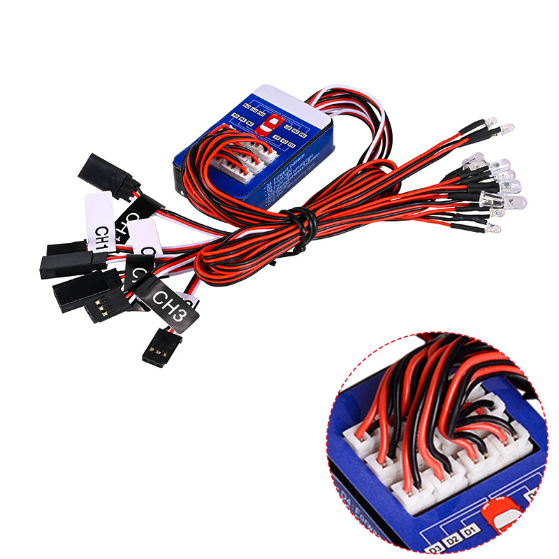 Rc Hobby Wire - Kit de Sistema de Iluminação LED