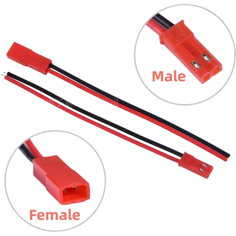Rc Hobby Wire - 20 pçs 10 pares jst 2p
