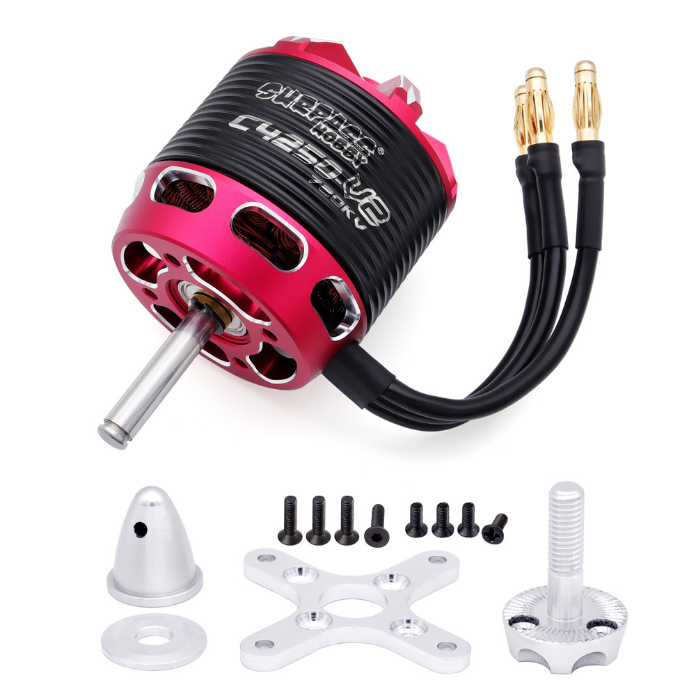 Rc Hobby Motors - Supera hobby c4240 750kv/850kv c4250 720kv/800kv