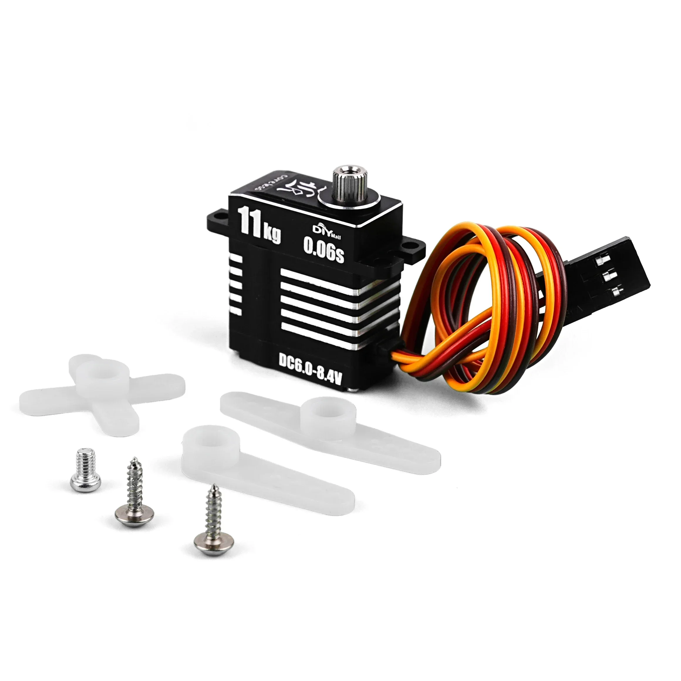 Micro 8.4v 0.06s 11kg servo mo - Servo Metal Gear avaliação e preço