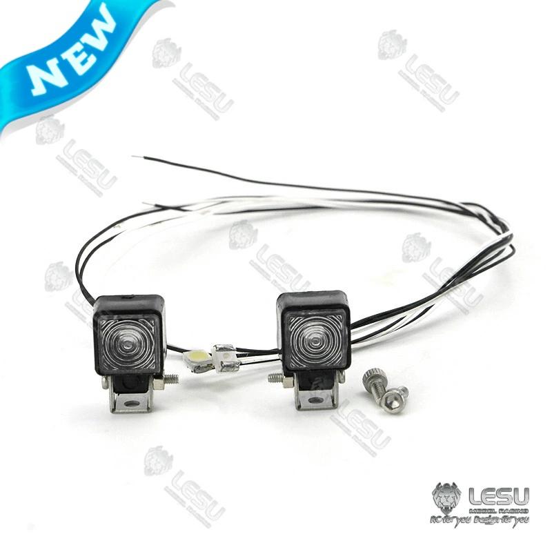 1/14 caminhão branco holofote  - Rc Excavator Hydraulic avaliação e preço