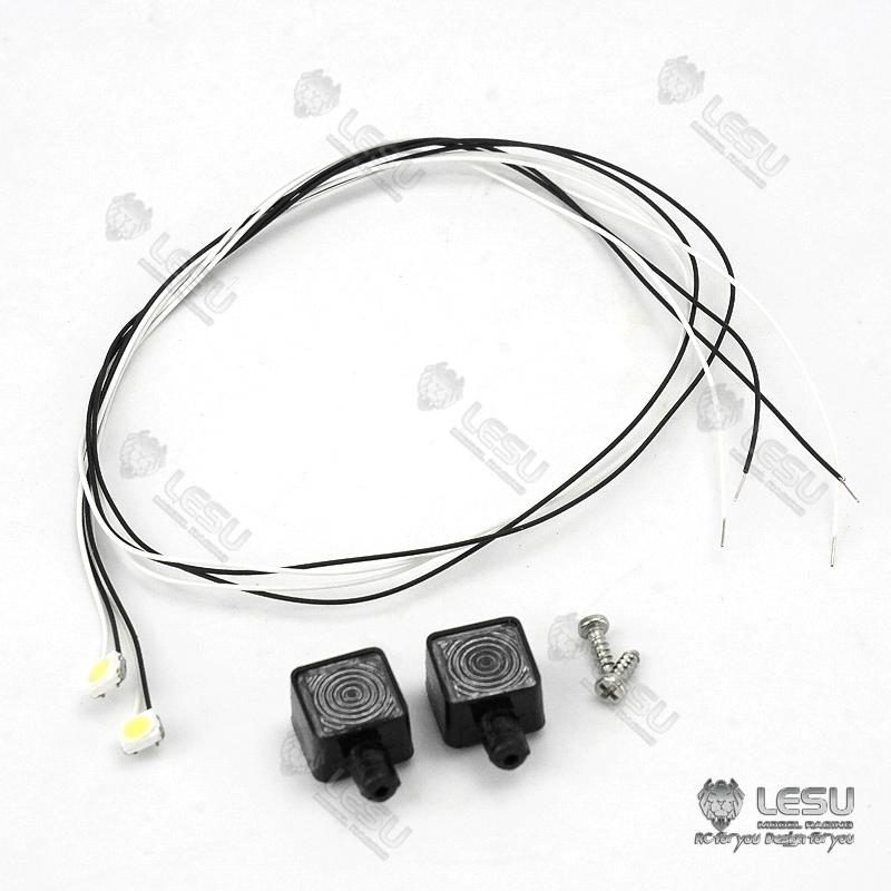 1/14 caminhão branco holofote  - Rc Excavator Hydraulic avaliação e preço