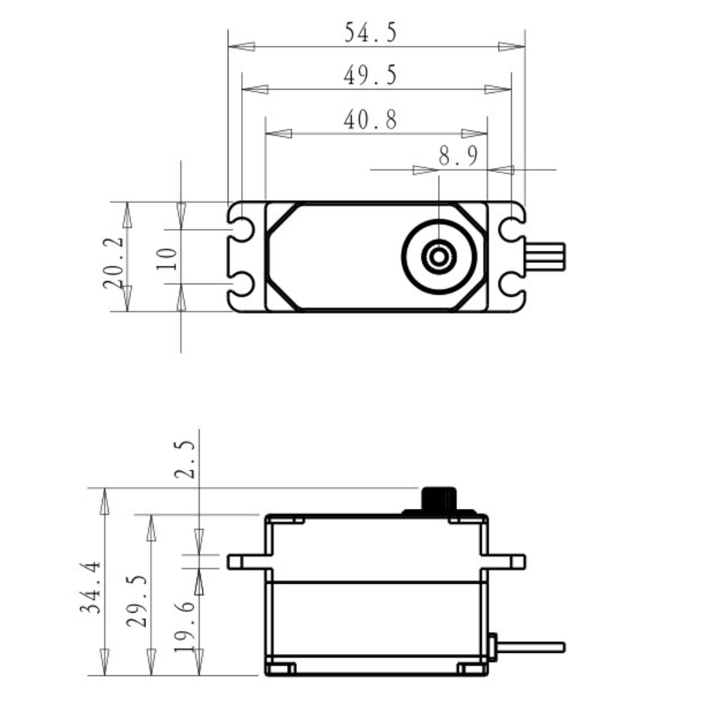 Dsservo BLS4355 55KG Servo Dig - Rc Hobby Products avaliação e preço