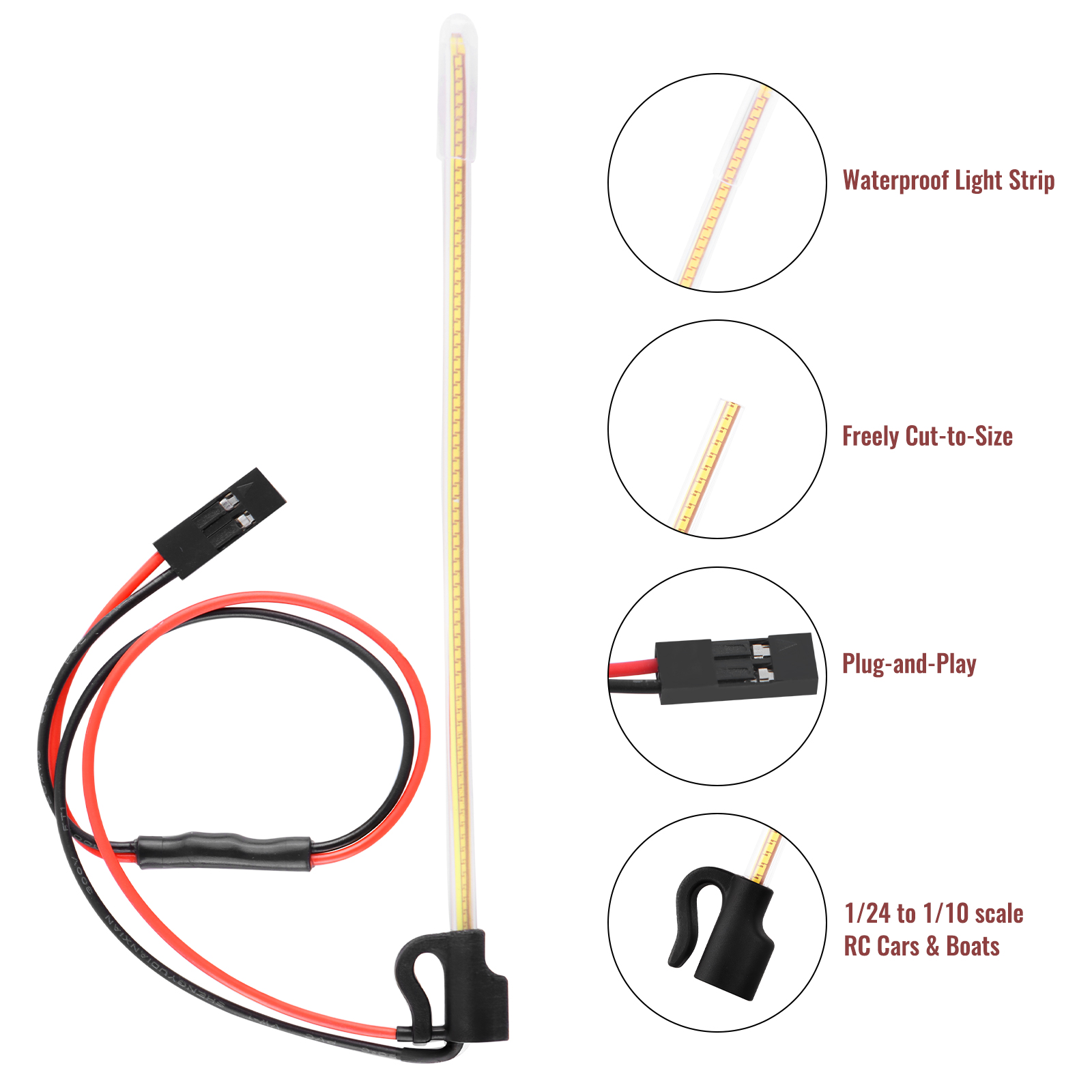 ModRax 2PCS Luzes LED para Ant - Rc Hobby Wire avaliação e preço