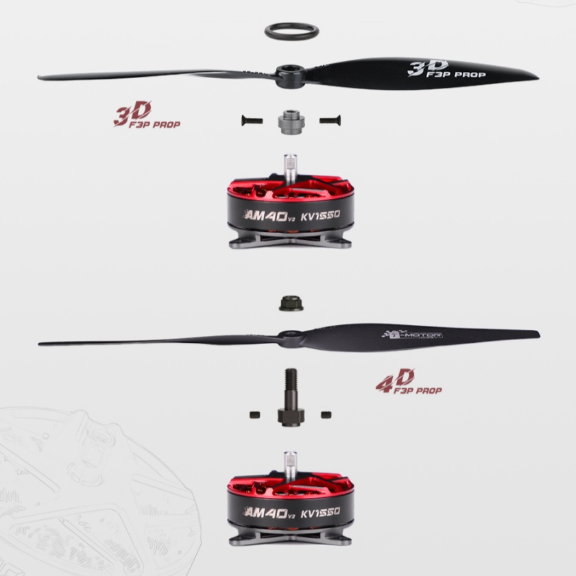 T-Hobby AM40 V2 3D/4D 2-3S Pod - Rc Hobby Motors avaliação e preço