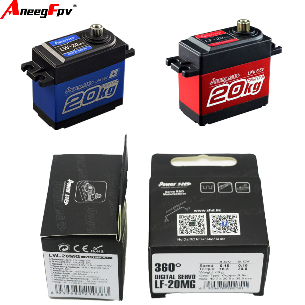 Power HD LW-20MG LF-20MG à pro - Servo Metal Gear avaliação e preço