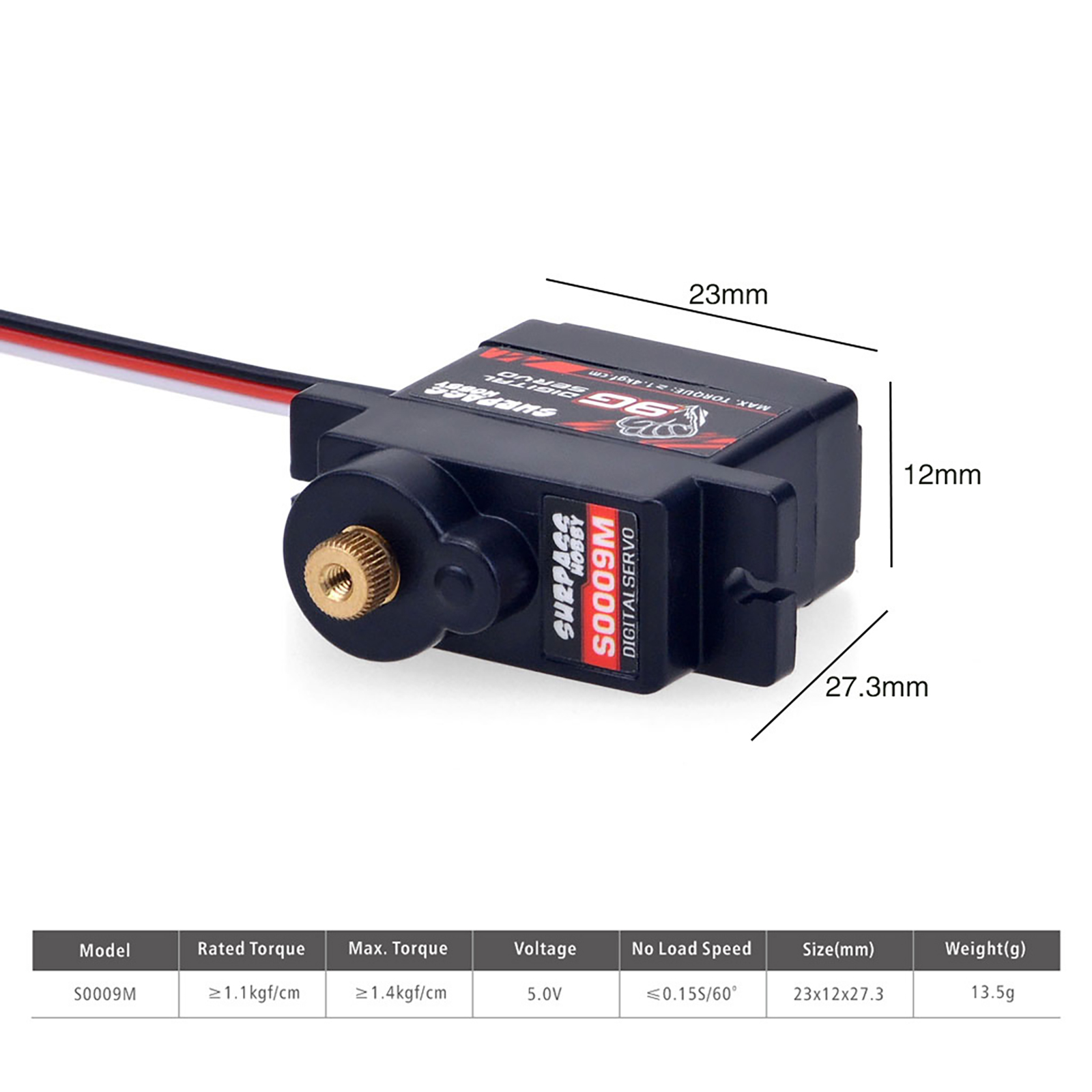 Servo Digital Micro de Alta Ve - Rc Hobby Products avaliação e preço