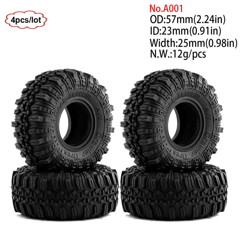 4 Peças de Pneus e Aros de 1.0 - Wheel Rim Rc avaliação e preço