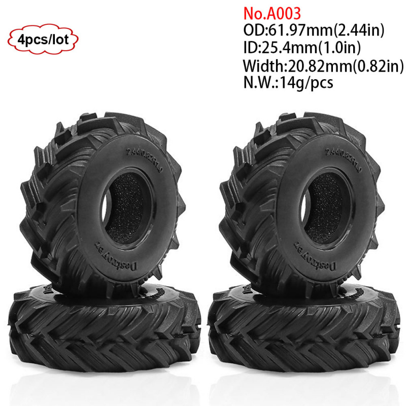 4 Peças de Pneus e Aros de 1.0 - Wheel Rim Rc avaliação e preço