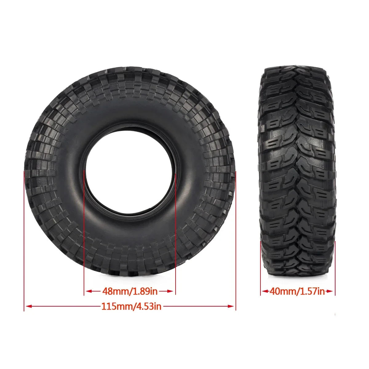 Pneus de borracha com espuma d - Wheel Rim Rc avaliação e preço