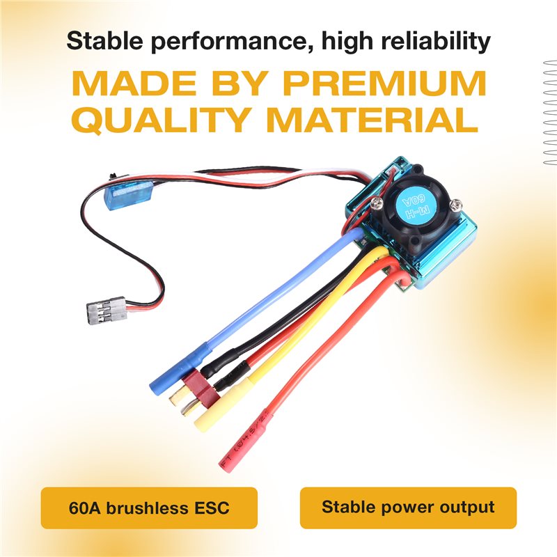 Controlador de velocidade ESC  - Rc Hobby Motors avaliação e preço