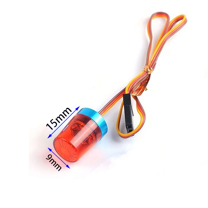 Multi-função lâmpada led strob - Rc Hobby Wire avaliação e preço