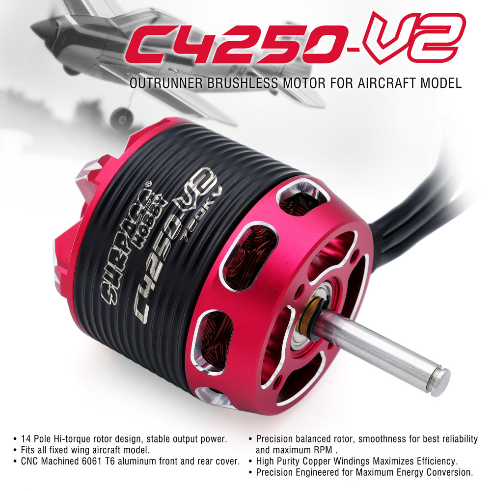 Supera hobby c4240 750kv/850kv - Rc Hobby Motors avaliação e preço