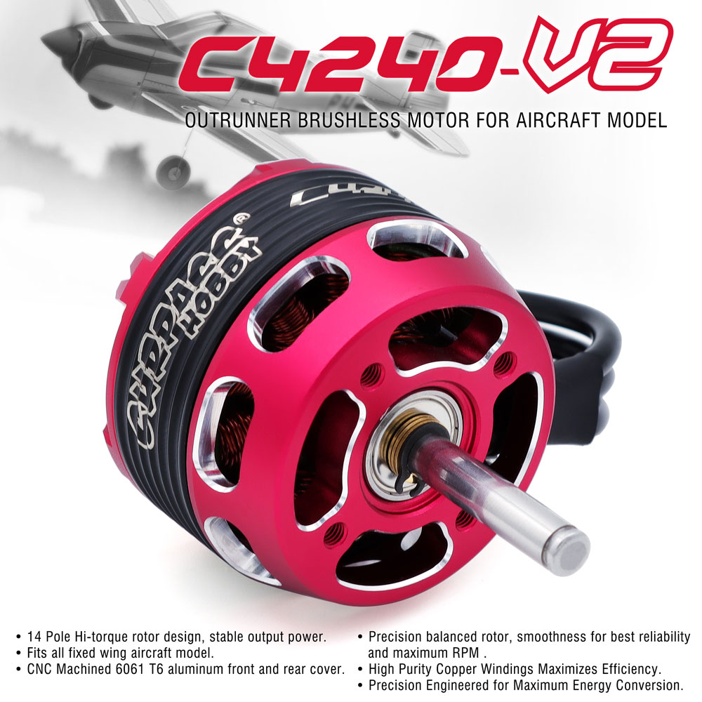 Supera hobby c4240 750kv/850kv - Rc Hobby Motors avaliação e preço