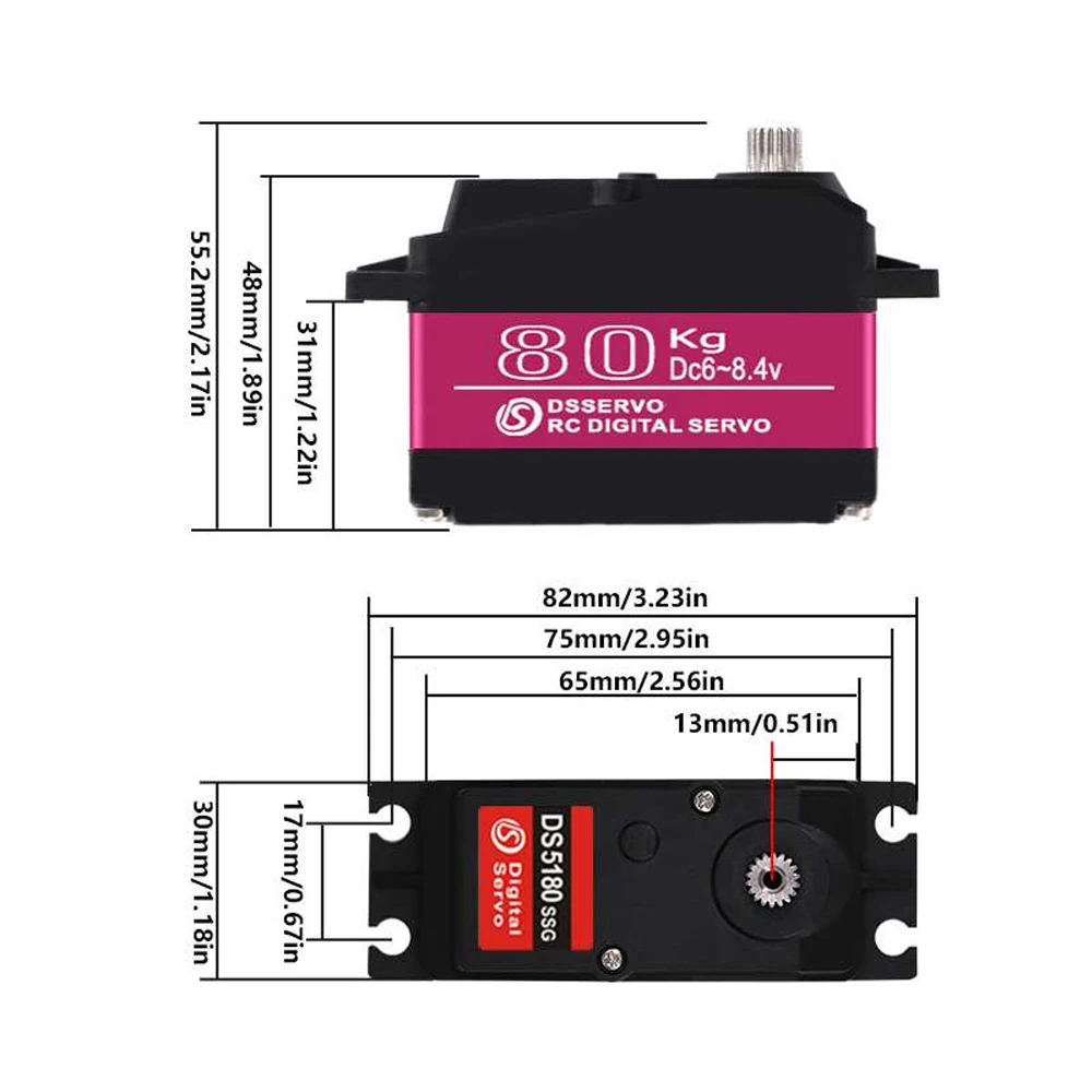 Dsservo à prova d'água ds5180  - Rc Hobby Products avaliação e preço